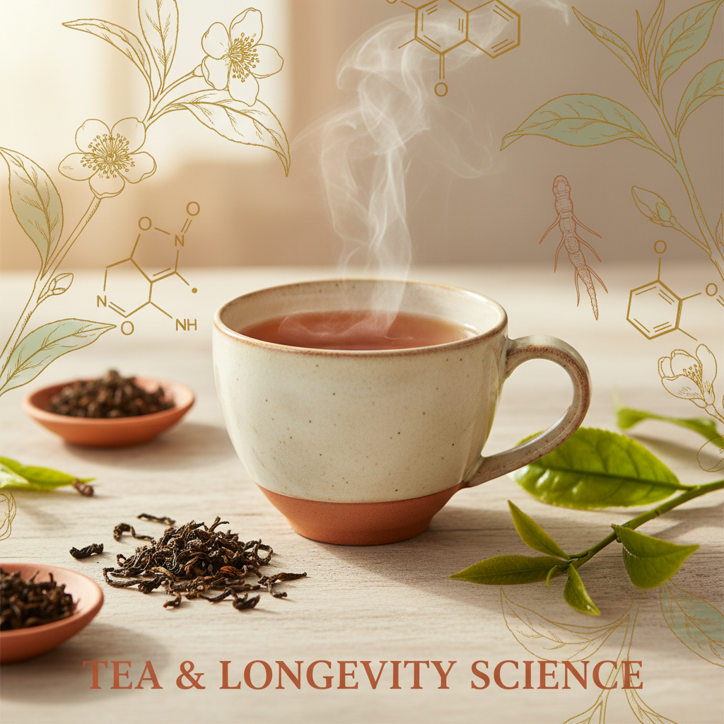 Scientific Evaluation of Anti-Aging Effects of Six Major Tea Categories: Dark Tea Stands Out!