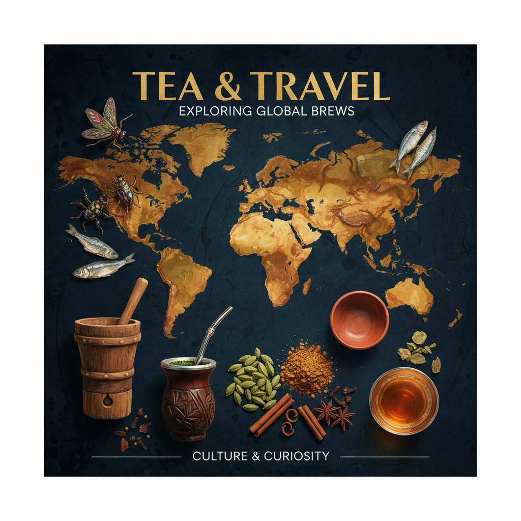 These curious stories about tea that you may not know: insect feces, dried small fish, strong liquor blending