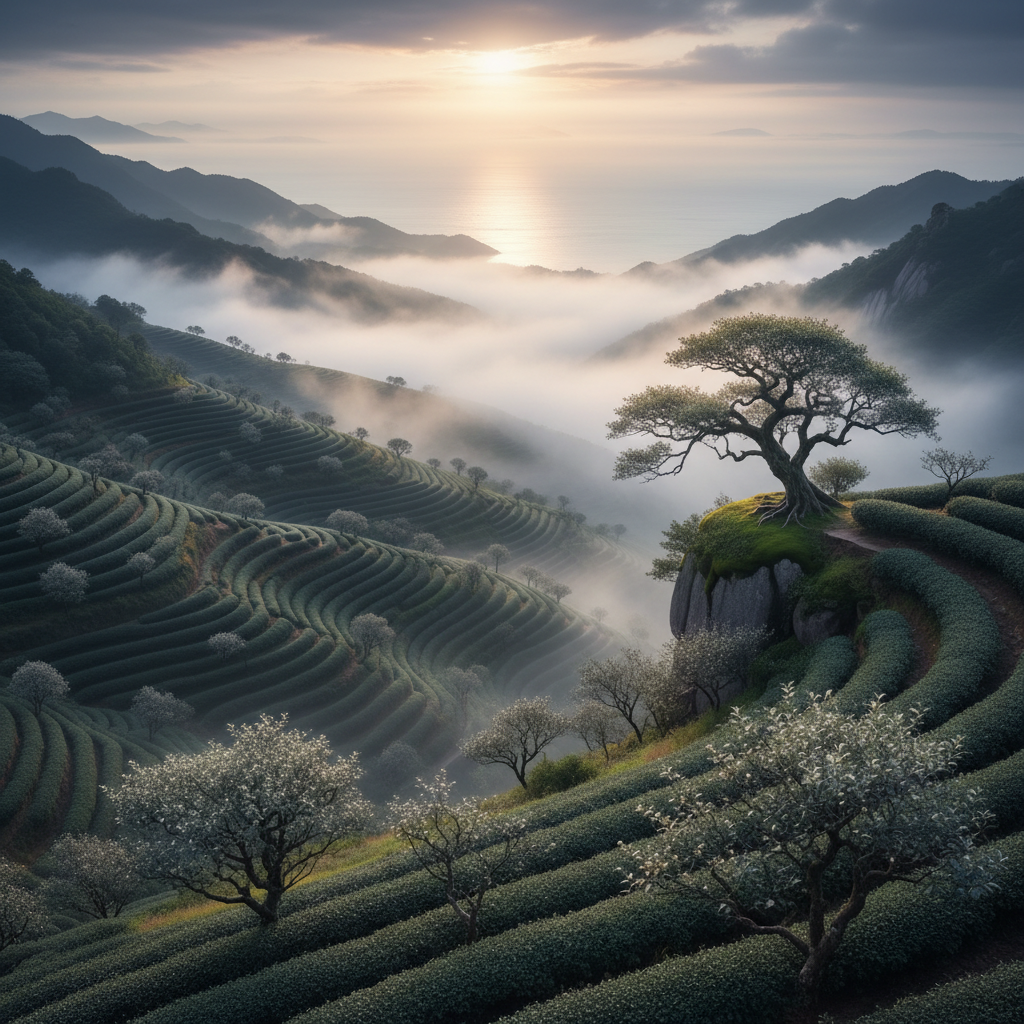 Taimu Immortal Mountain Nurtures Spiritual Buds: The Millennium Holy Land and Ecological Treasure of Fuding White Tea