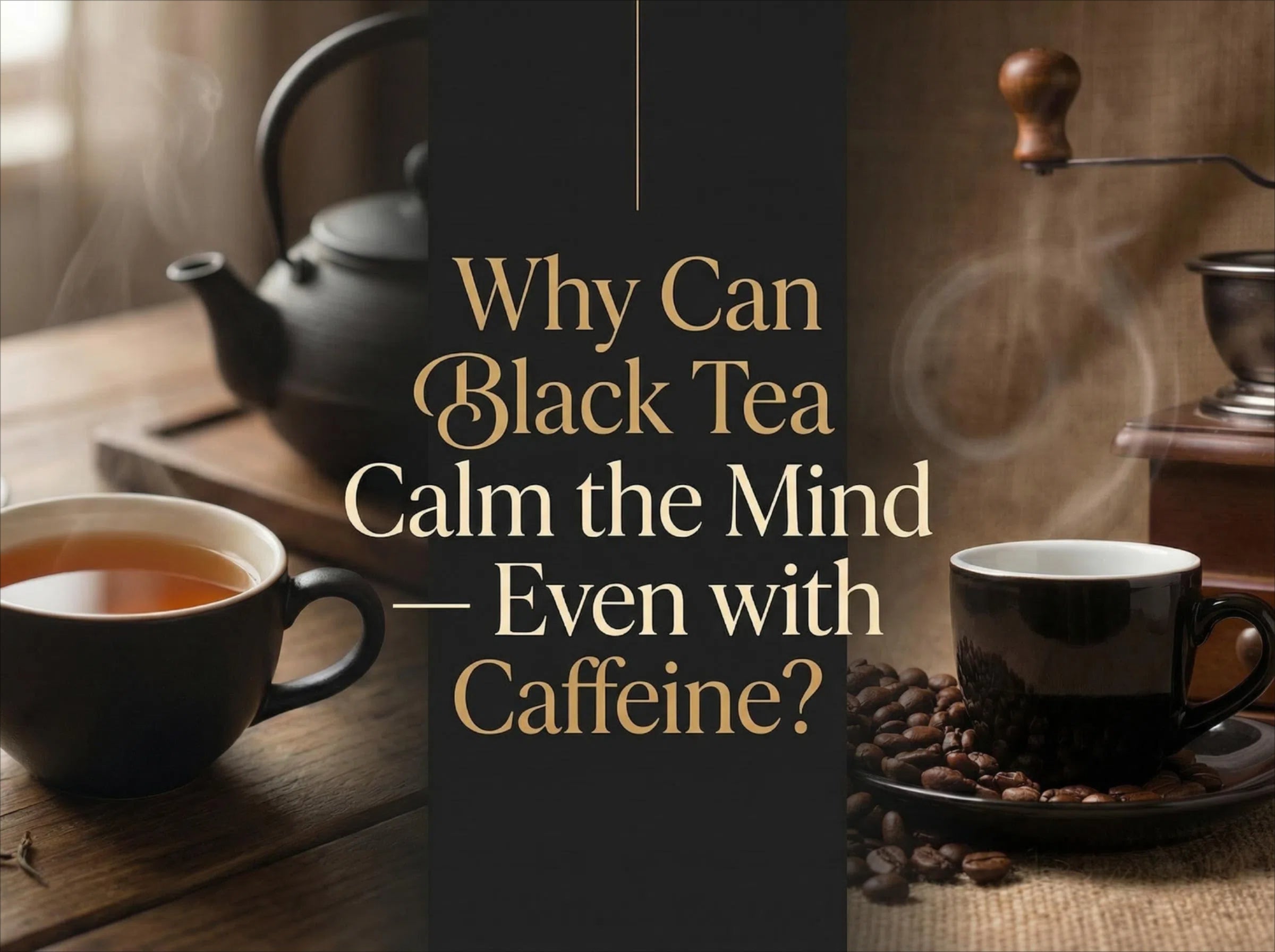 Why Can Black Tea Calm the Mind — Even with Caffeine?