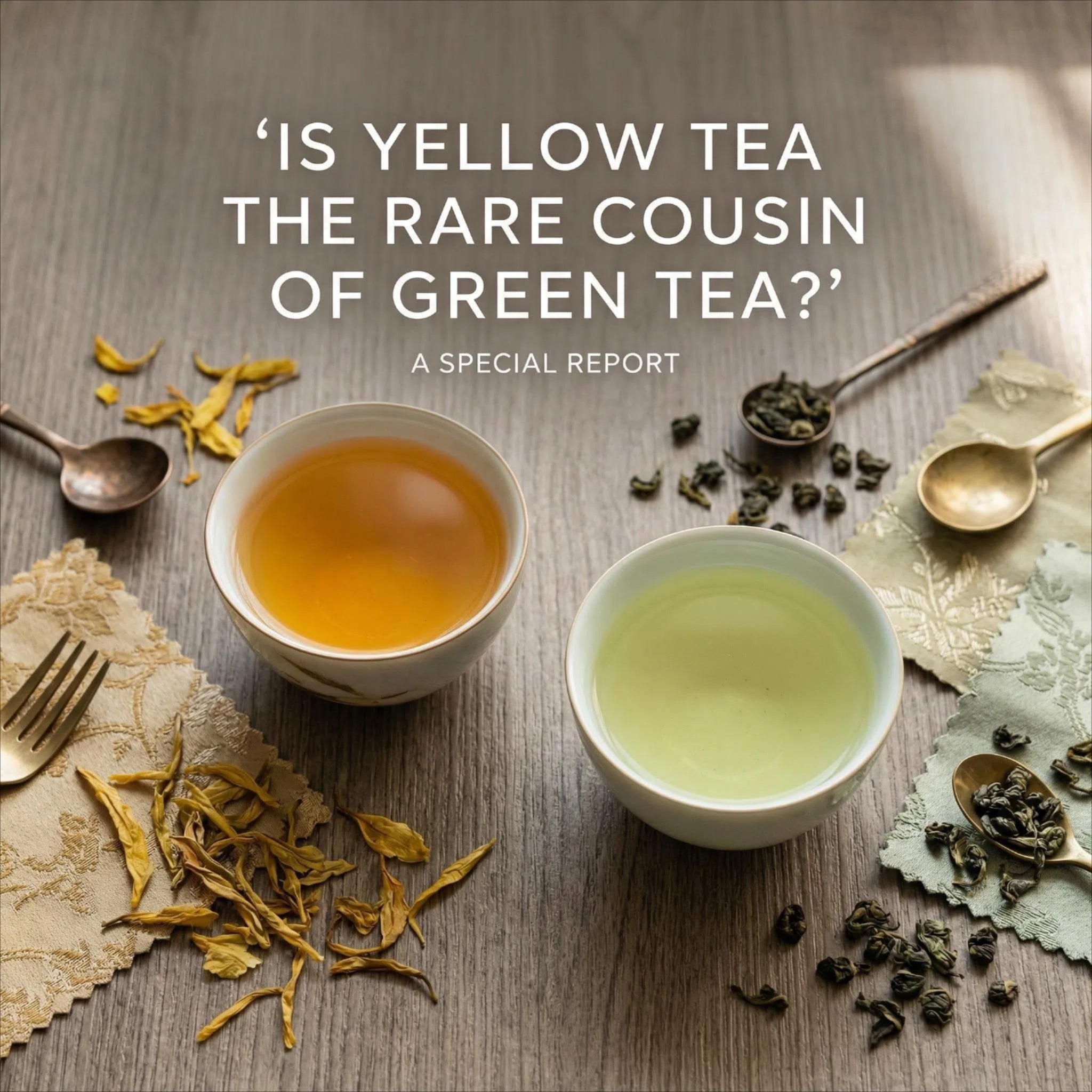 Is Yellow Tea the Rare Cousin of Green Tea?