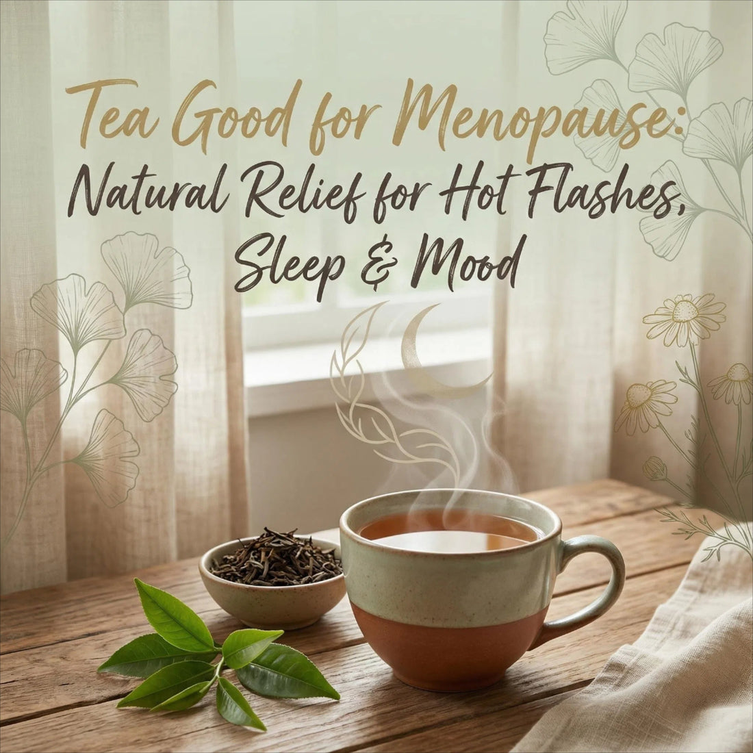 Tea Good for Menopause: Natural Relief for Hot Flashes, Sleep & Mood