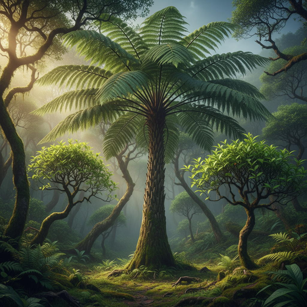 Without seeing the Alsophila spinulosa tree, one has not reached the Five Stumps