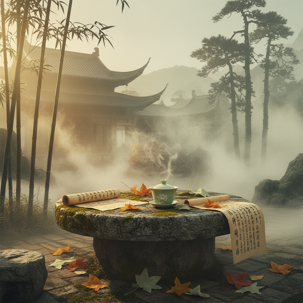 Tea and Religious Figures: A Millennium of Real and Flowing Affinity
