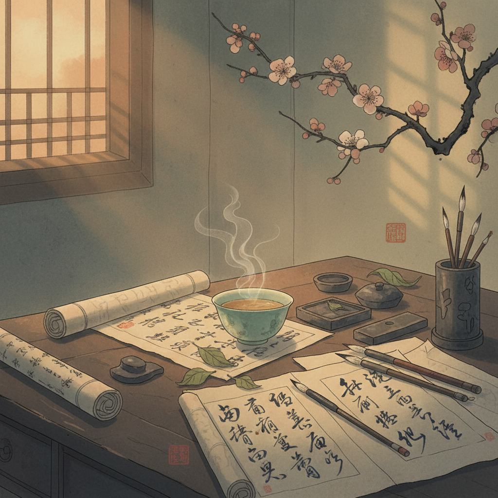 Tea Aroma and Ink Charm: The Inseparable Bond between Oriental Cultural Artists and Tea
