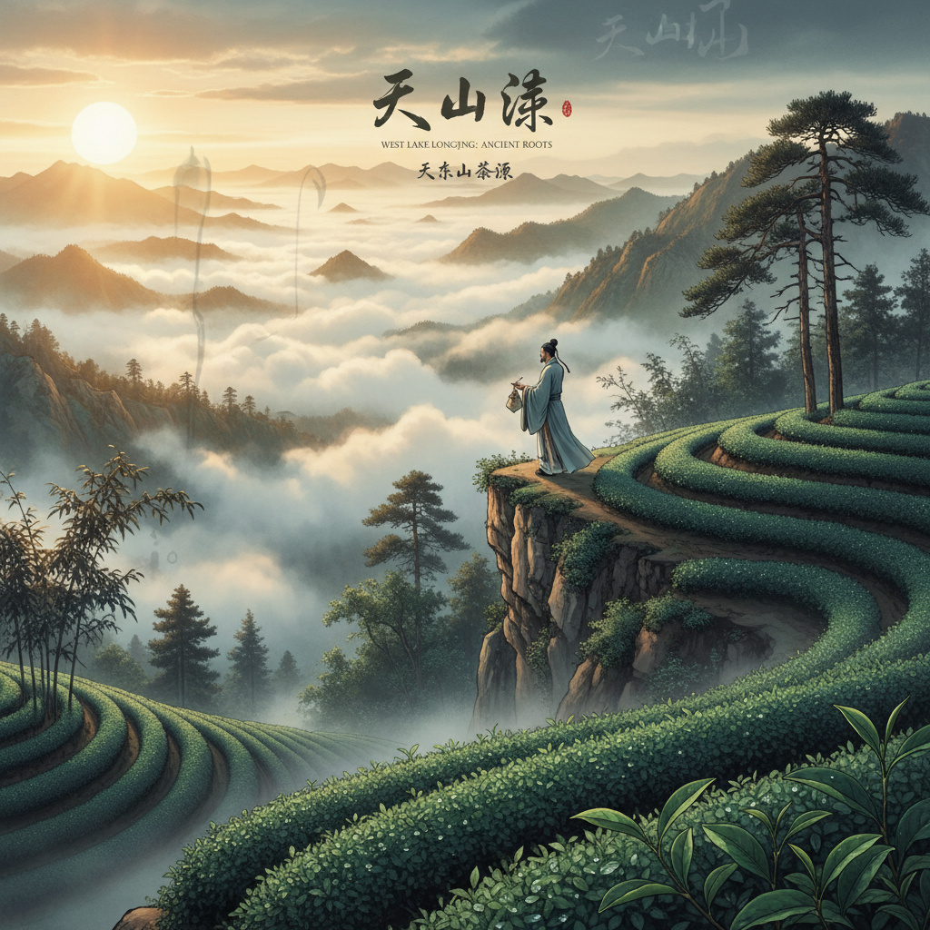 Unveiling the Origins of West Lake Longjing: Could Its "Hometown" Actually Be Taizhou? A "Cross-Regional Introduction" 1600 Years Ago!