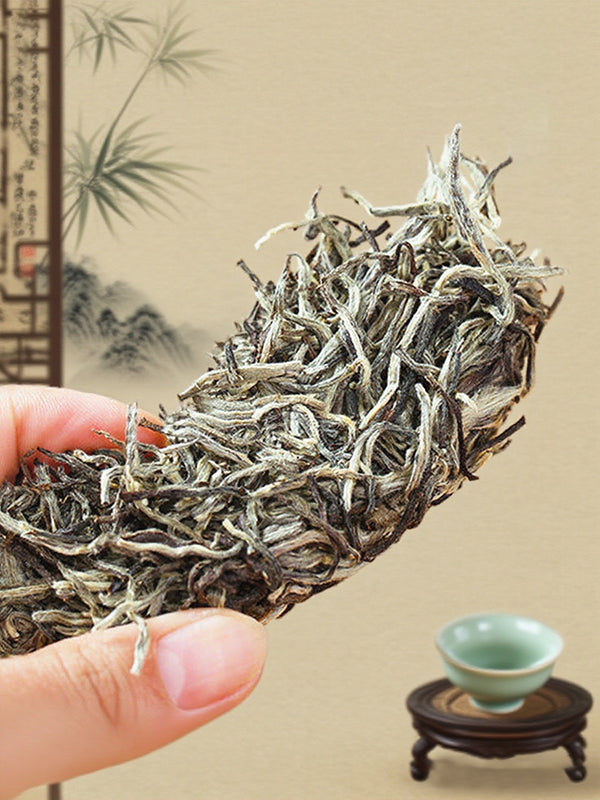 Organic Silver Needle White Tea Cake