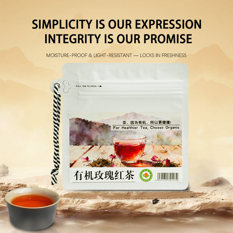 TianYangYi Organic Rose Black Tea, grown on century-old tea 20g