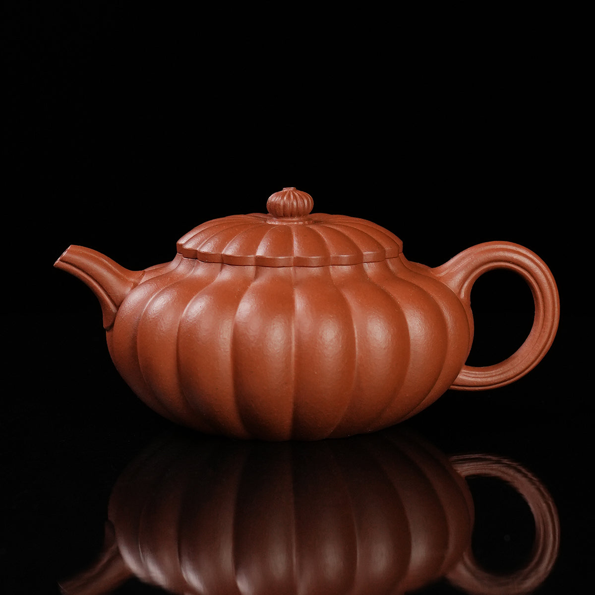 Zhuni Cinnabar Clay Juban Teapot 110cc Yixing Teapot