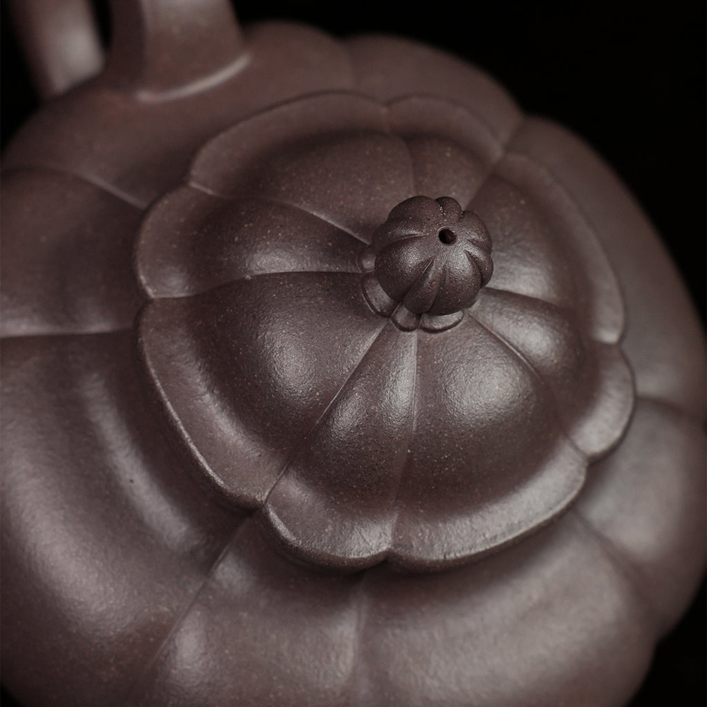 Ziqie Cinnabar Clay Jinzhou Baban  Teapot 250cc Yixing Teapot