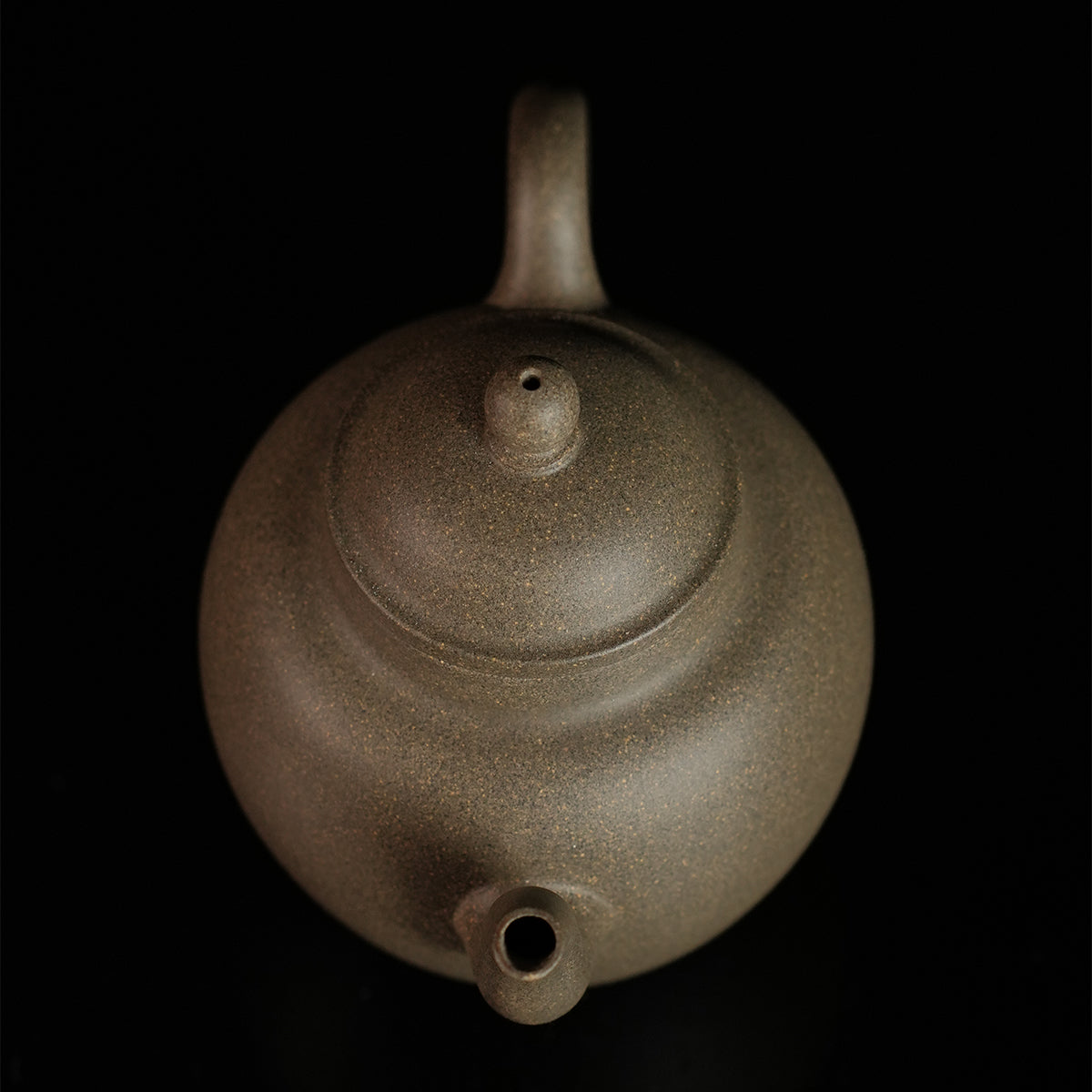 Qingduan Cinnabar Clay Gongdeng Teapot 130cc Yixing Teapot
