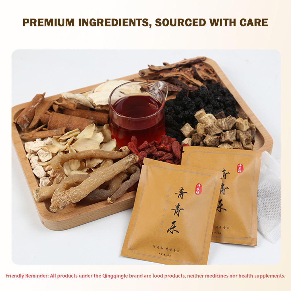 Kudze Root And Polygonatum Substitute Tea Sachet Tea, Lower Blood Sugar, Clear Heat and Detoxify