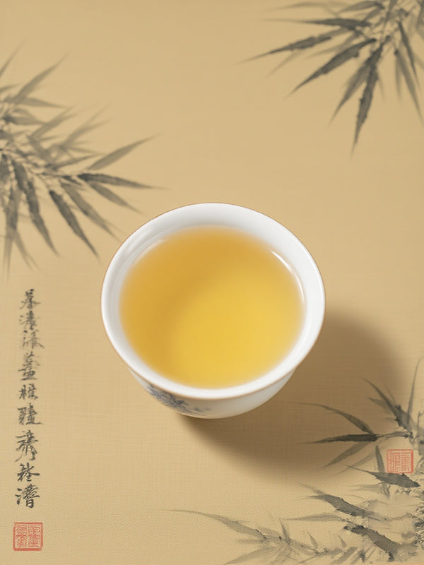 Organic Huang Cha (Yellow Tea) Mini Cake