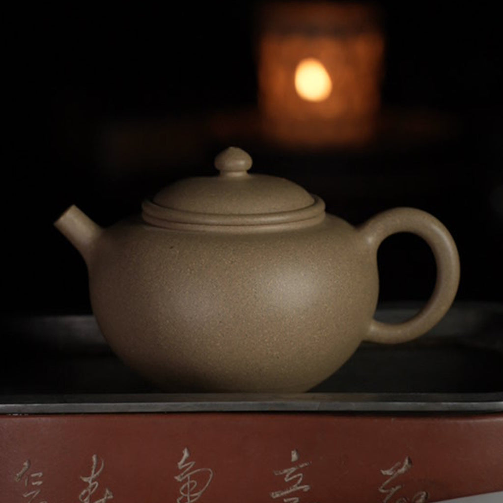 Zhima Duan Cinnabar Clay Gongzhu Teapot 180cc Yixing Teapot