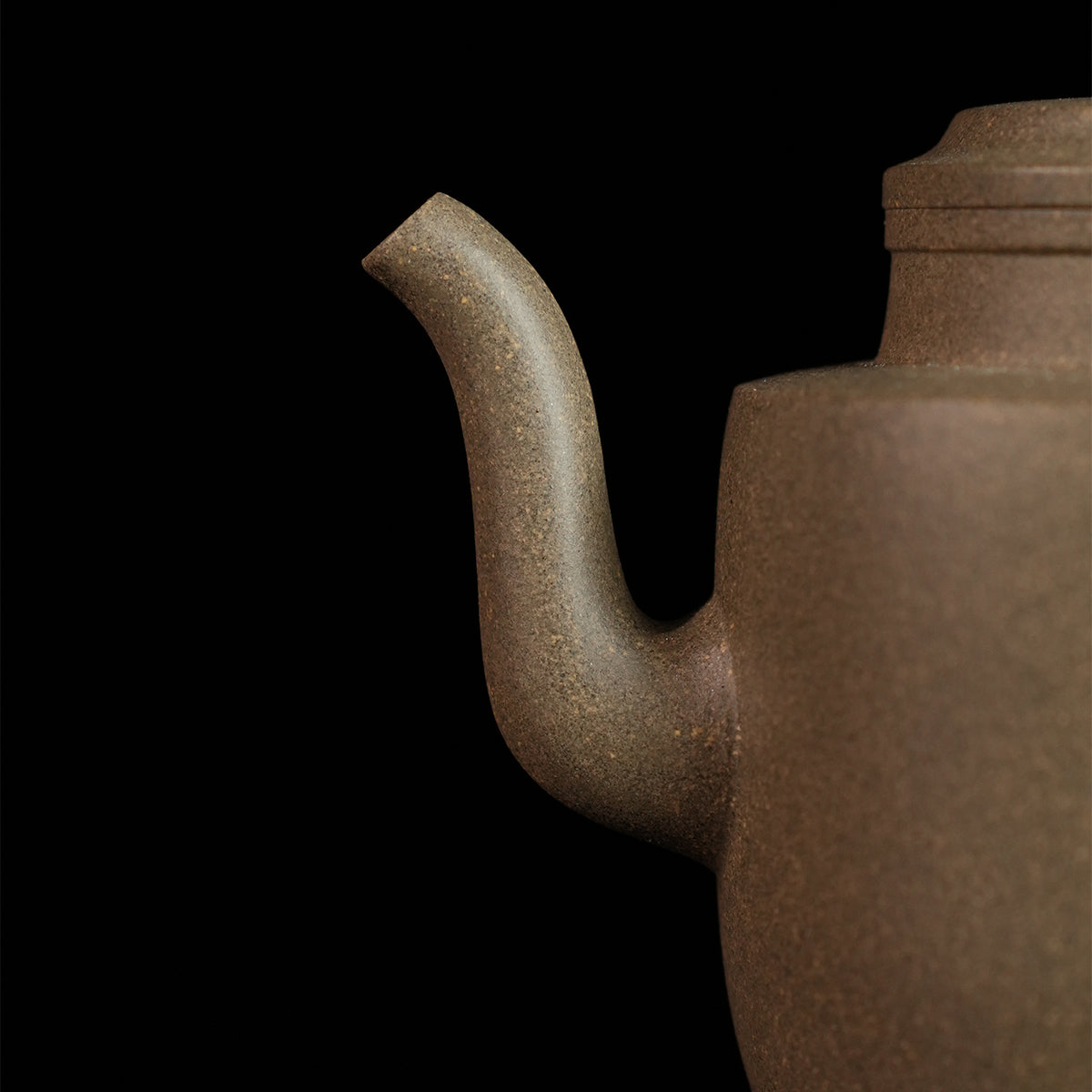 Qingduan Cinnabar Clay Zhejian Gongdeng Teapot 120cc Yixing Teapot