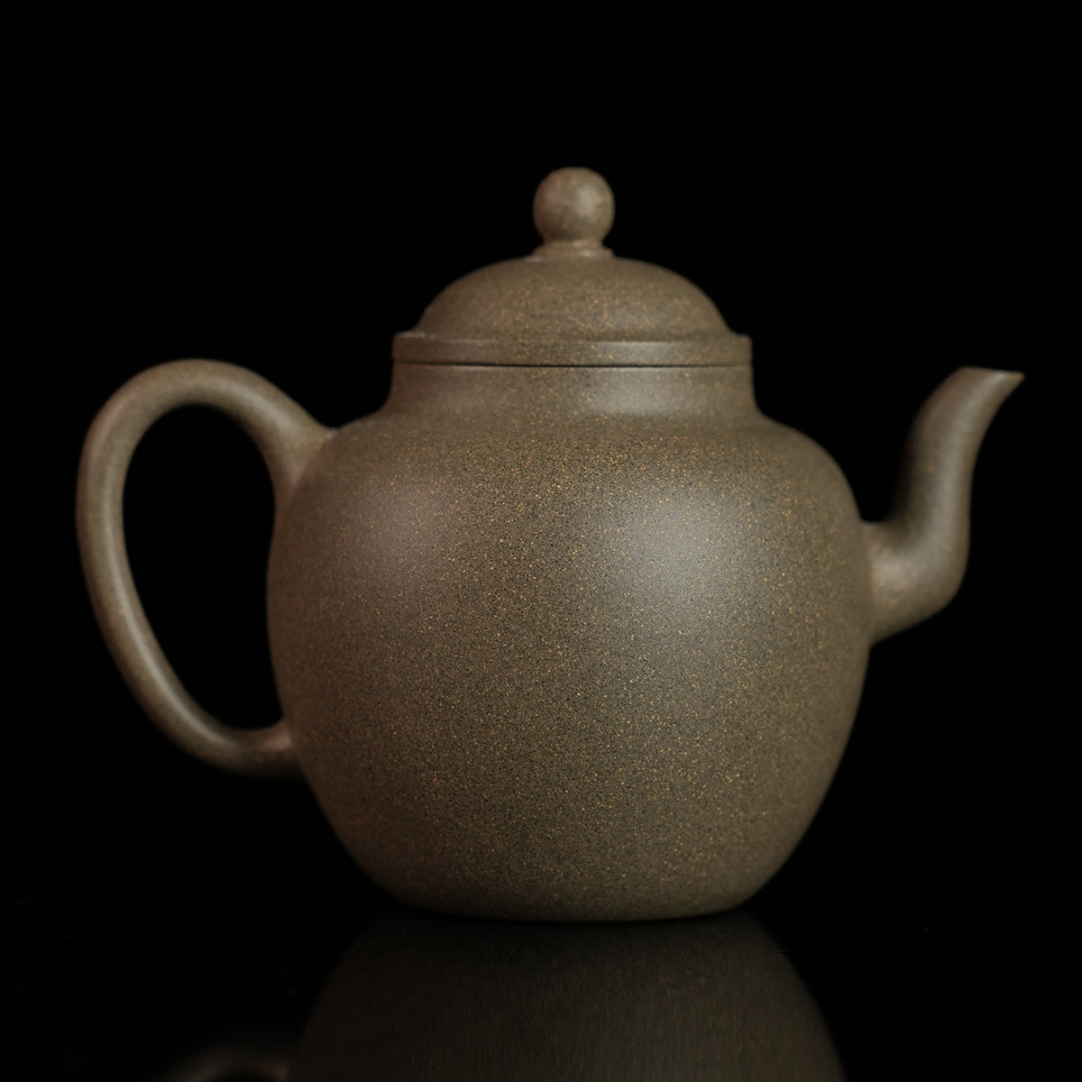 Qingduan Cinnabar Clay Gongdeng Teapot 130cc Yixing Teapot