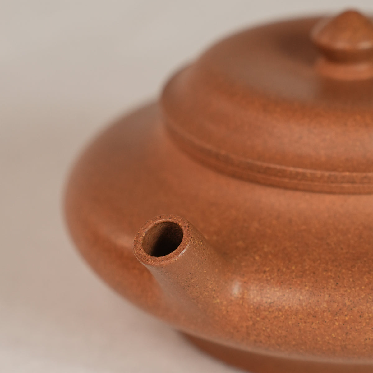 Laoduan  Cinnabar Clay Dabing Xubian Teapot 160cc Yixing Teapot
