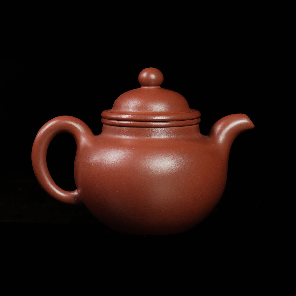 Hongqing Cinnabar Clay  Duoqiu Teapot 430cc Yixing Teapot