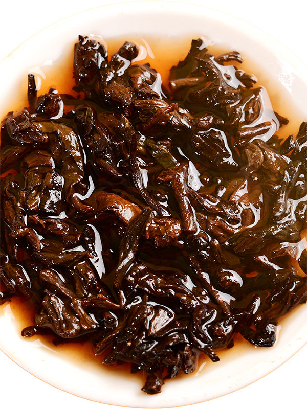 Certified Organic Yunnan Ripe Pu-erh Tea Mini Cake