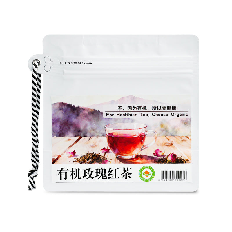 TianYangYi Organic Rose Black Tea, grown on century-old tea 20g