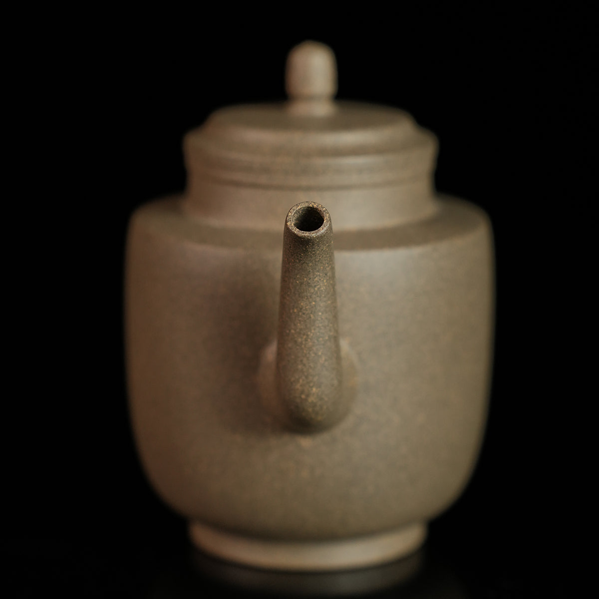 Qingduan Cinnabar Clay Zhejian Gongdeng Teapot 120cc Yixing Teapot