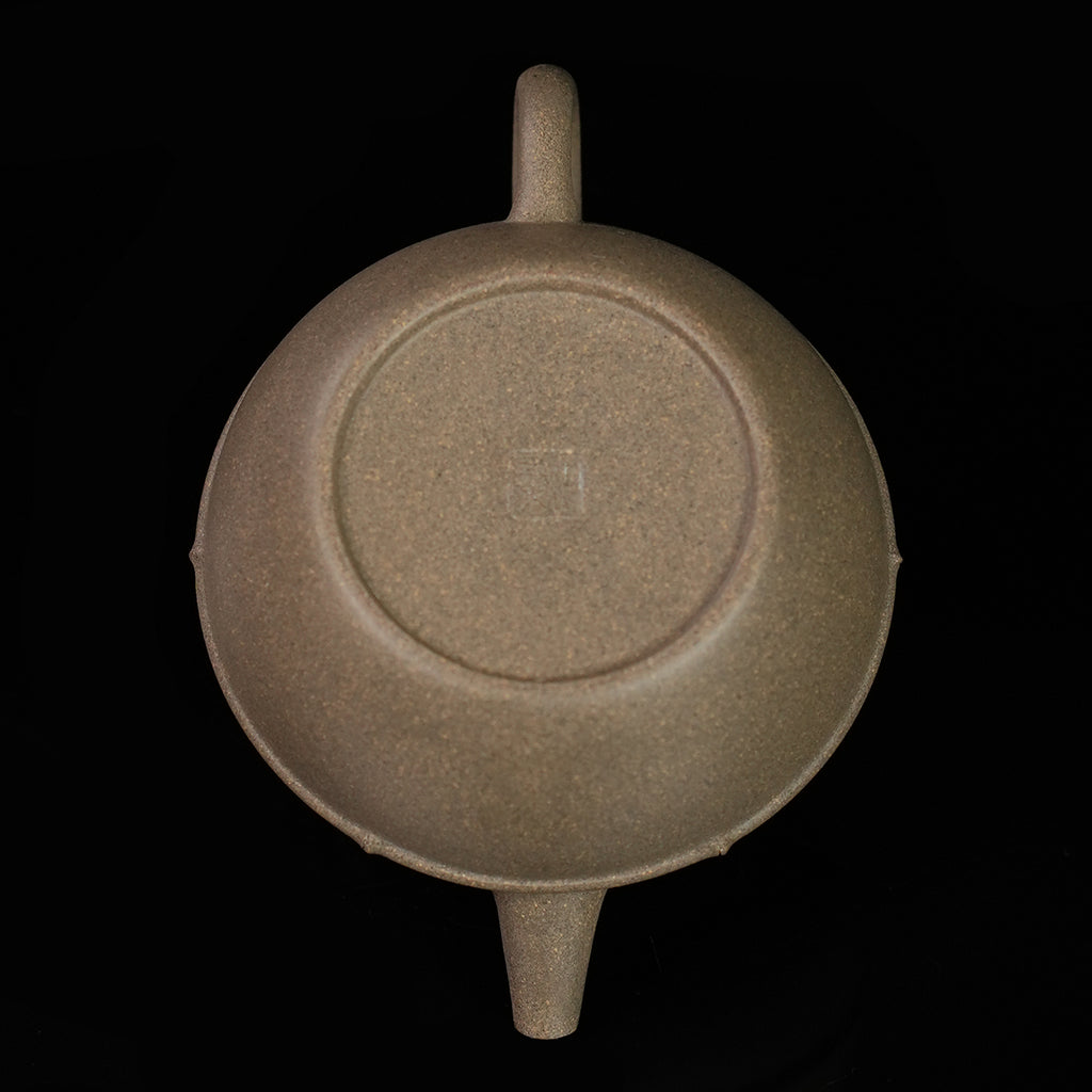 Qingduan Cinnabar Clay Lianban Zhuquan Teapot 120cc Yixing Teapot