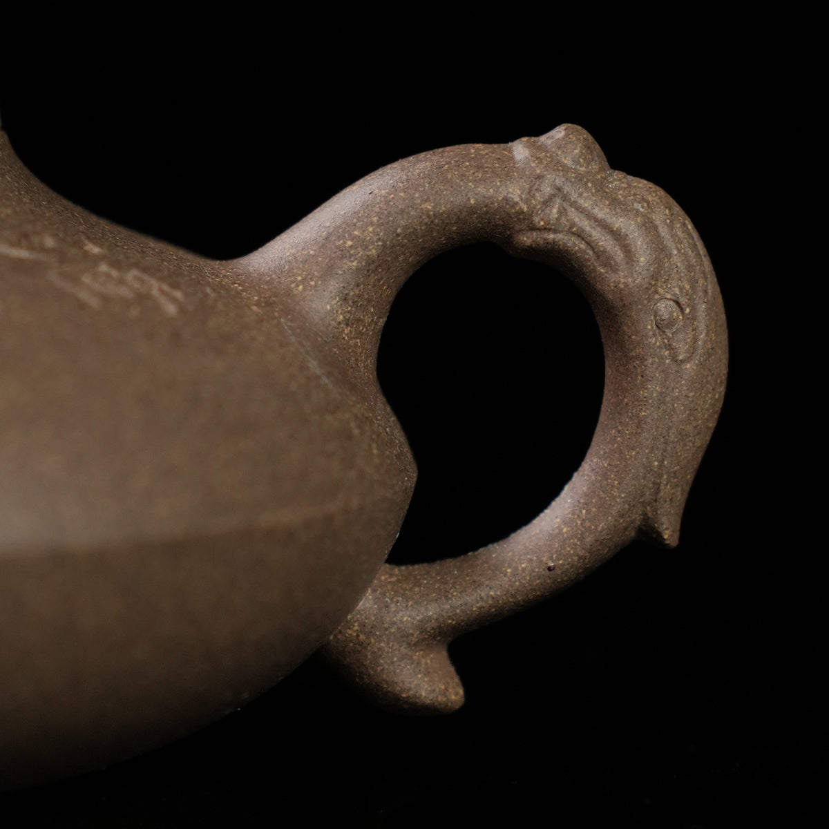 Duanni Cinnabar Clay Hehuan Teapot 110cc Yixing Teapot