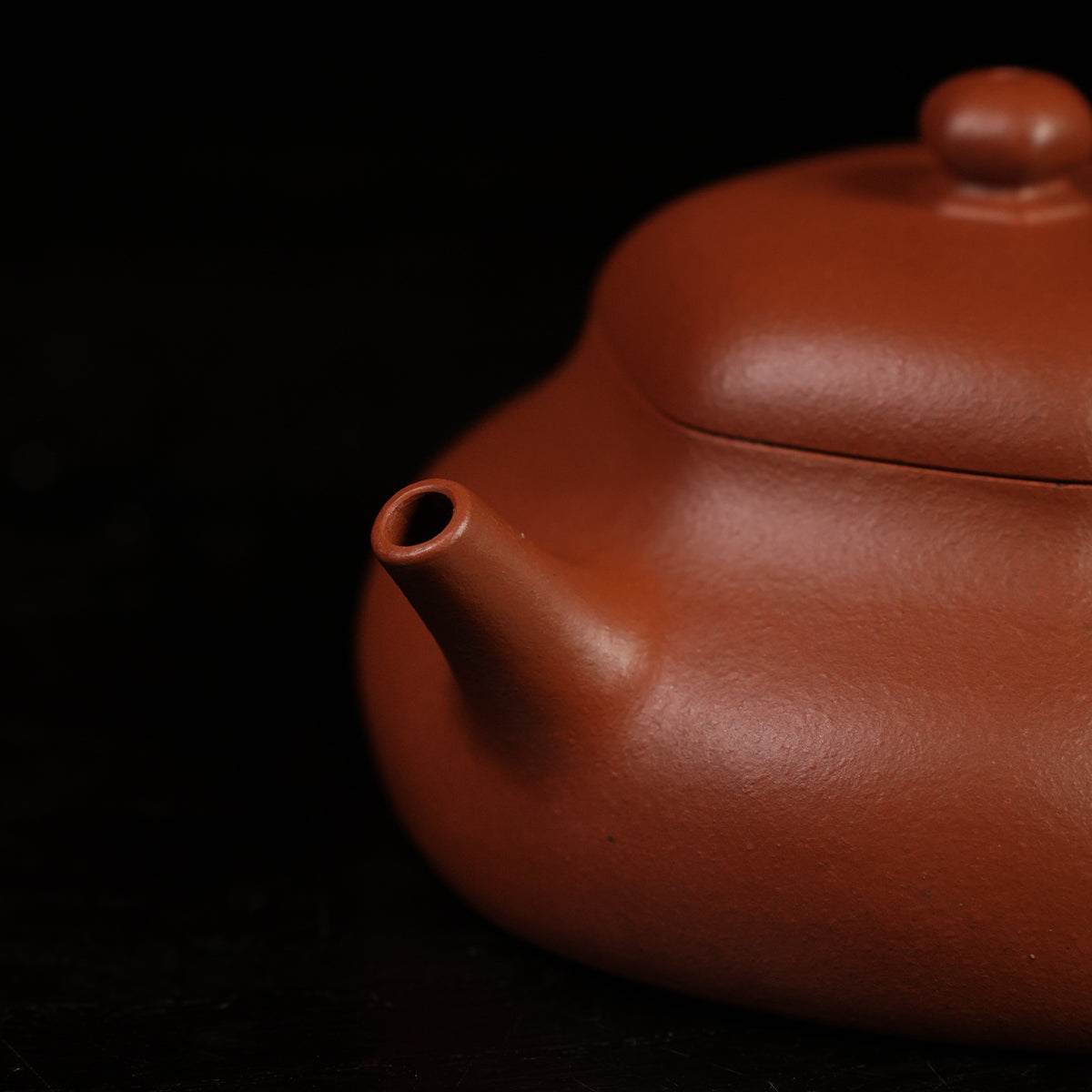 Zhaozhuang Zhuni Cinnabar Clay Liufang Jingle  Teapot 150cc Yixing Teapot