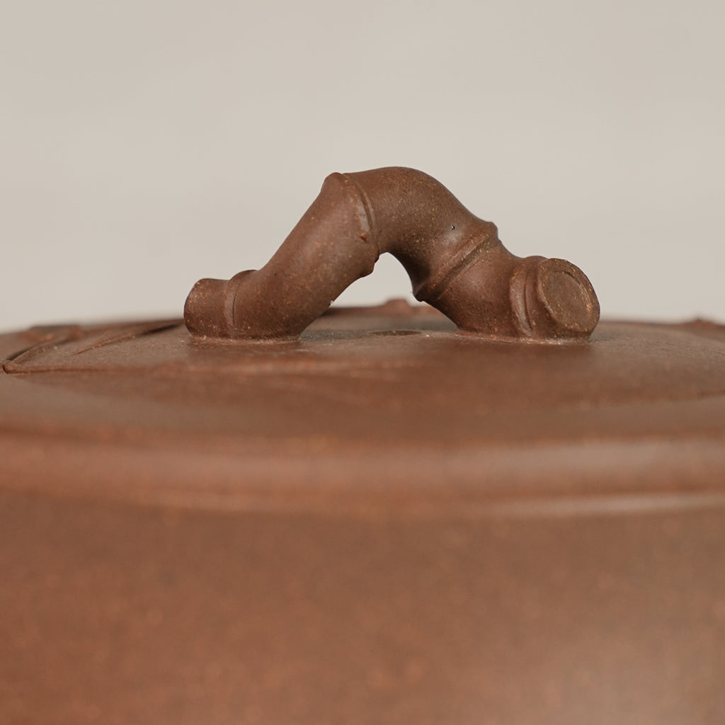 Qingduan Cinnabar Clay Wenzhu Teapot 230cc Yixing Teapot