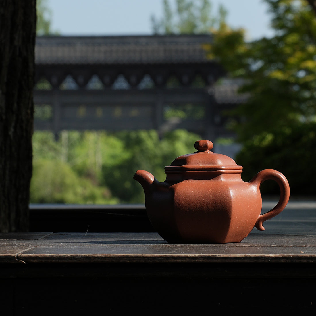 Jiangpo Ni Liufang Lianzi Teapot 240cc Yixing Teapot