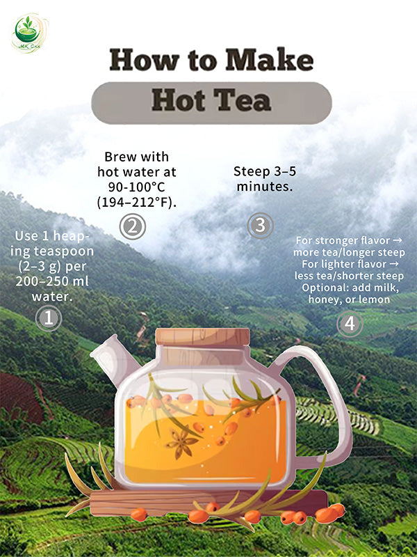Organic Huang Cha (Yellow Tea) Mini Cake