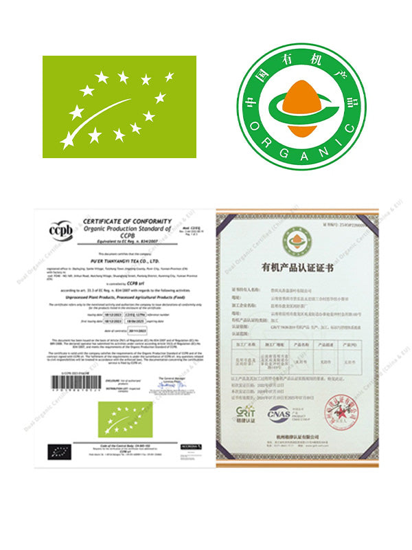 Certified Organic Floral Tea Gift Box