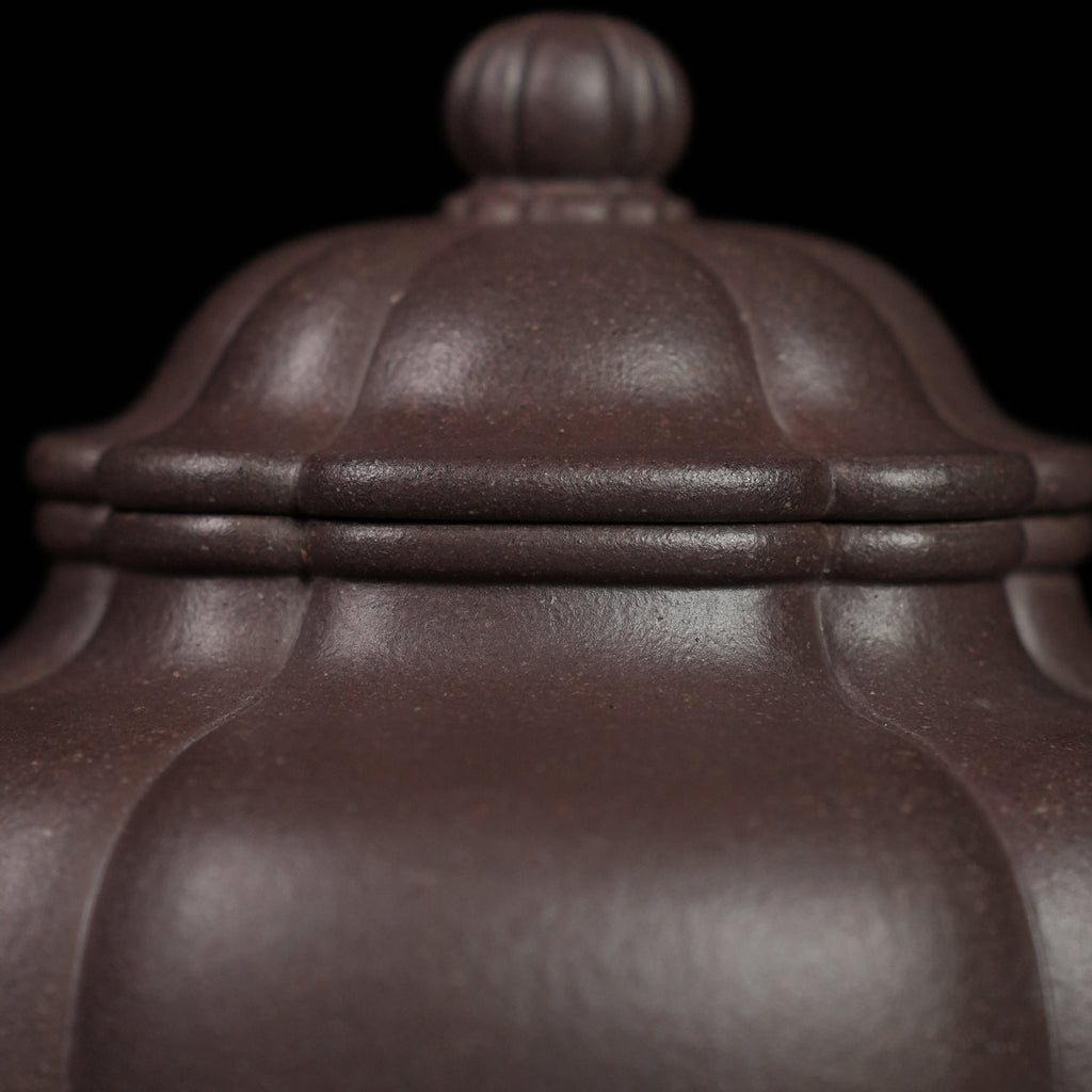 Ziqie Cinnabar Clay Jinzhou Baban  Teapot 250cc Yixing Teapot