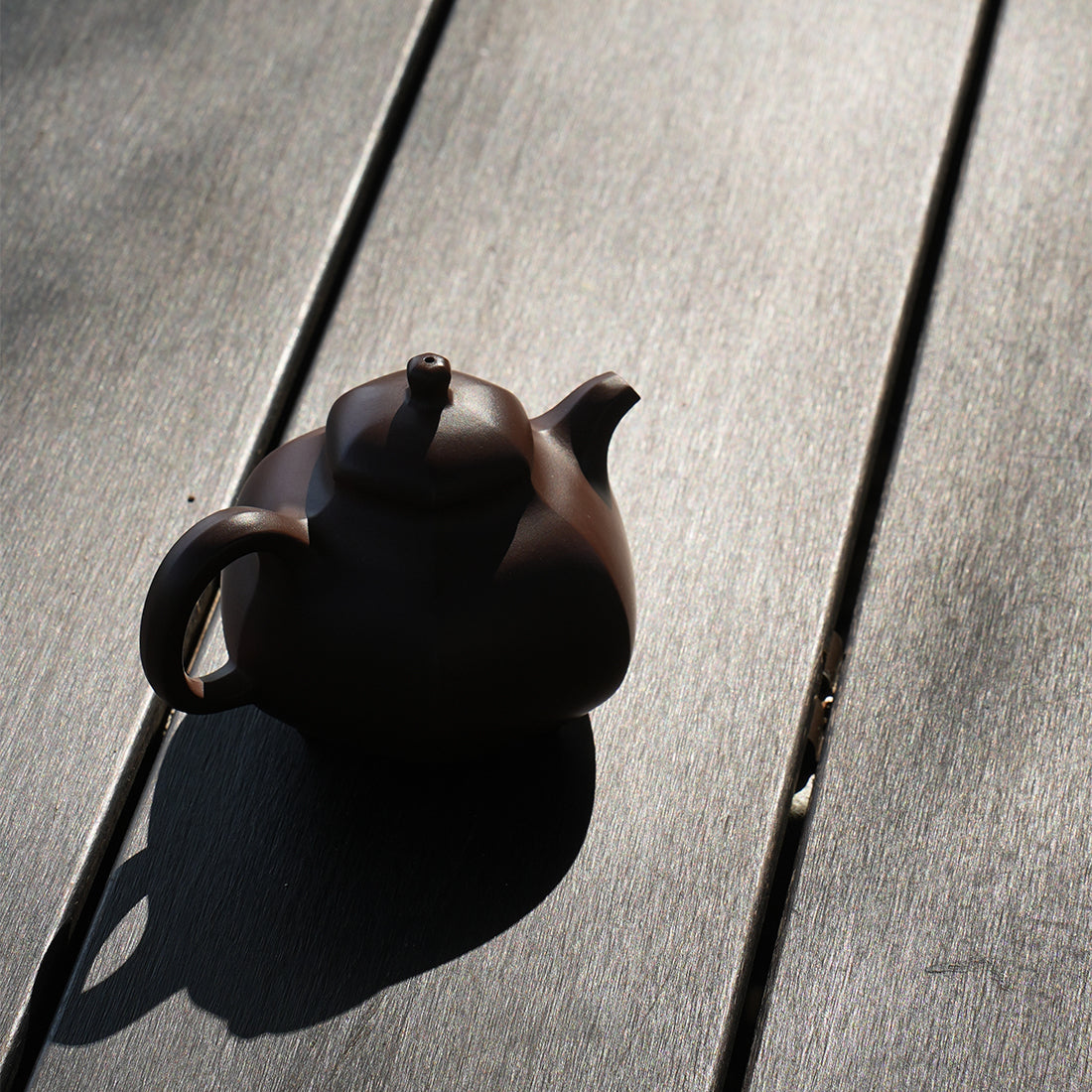Cinnabar Clay Liufang Ruding Teapot 180cc Yixing Teapot