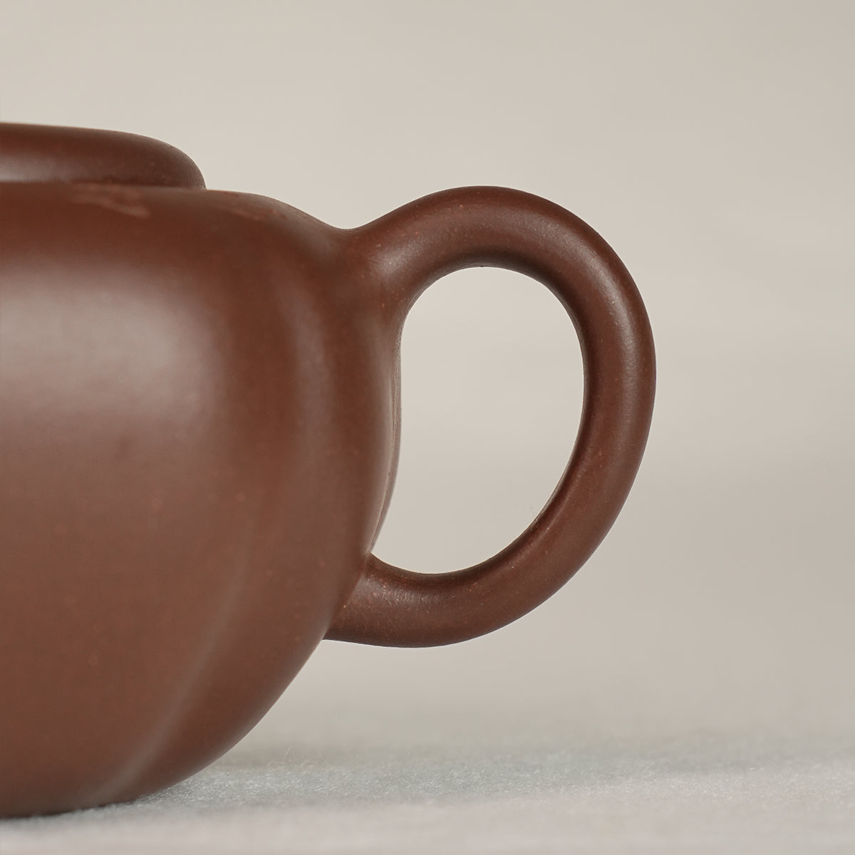 Zisha Cinnabar Clay  Pumpkin Teapot 280cc Yixing Teapot