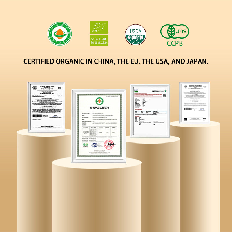 Tianyangyi USDA Organic Ripe Pu'er Tea, 1000m Altitude from yunnan，50g