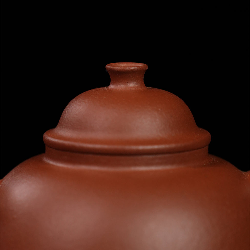 Zhuni Cinnabar Clay Shunxiang Teapot 120cc Yixing Teapot