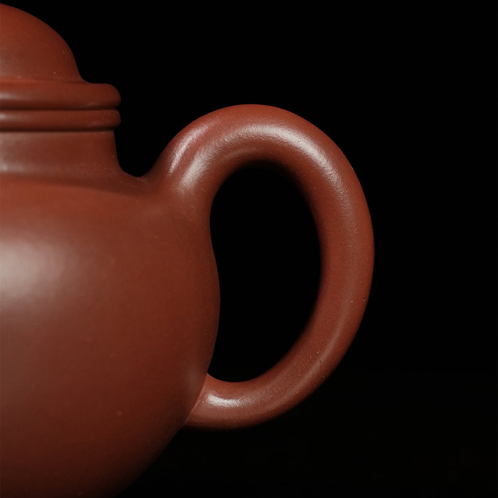 Hongqing Cinnabar Clay  Duoqiu Teapot 430cc Yixing Teapot