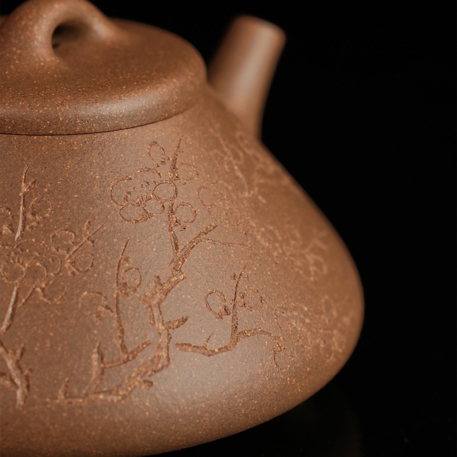 Laoduan Cinnabar Clay Ziye Shipiao Teapot 150cc Yixing Teapot