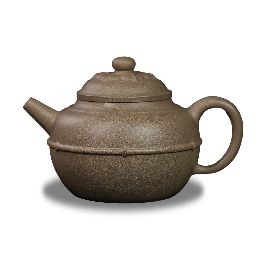 Qingduan Cinnabar Clay Lianban Zhuquan Teapot 120cc Yixing Teapot