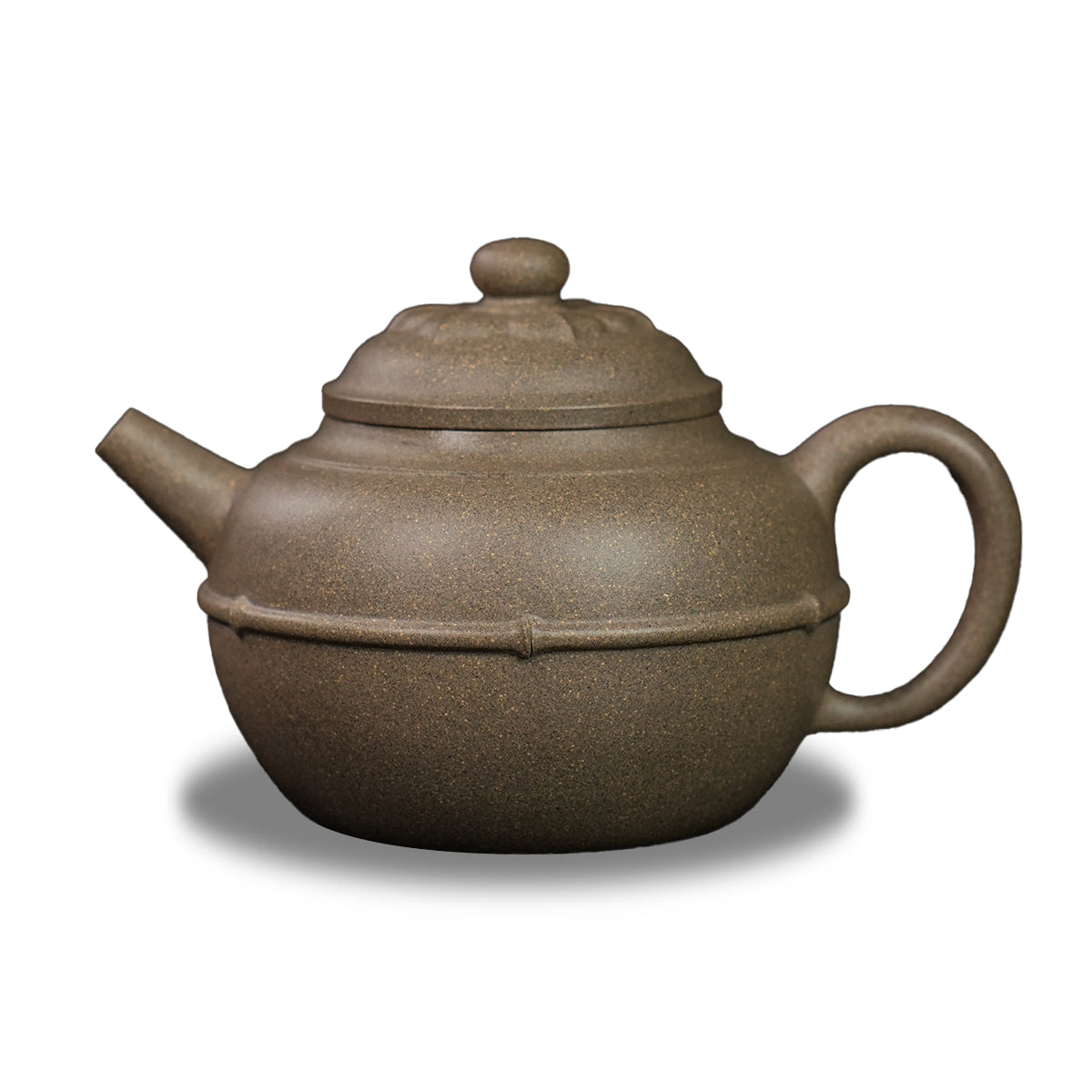 Qingduan Cinnabar Clay Lianban Zhuquan Teapot 120cc Yixing Teapot