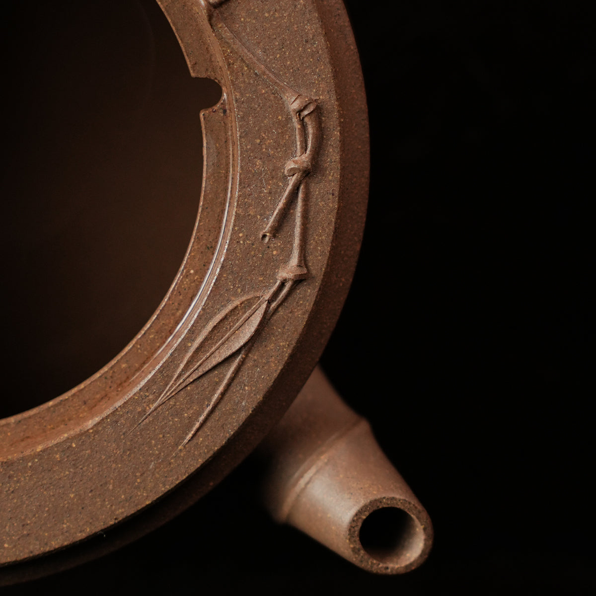 Qingduan Cinnabar Clay Wenzhu Teapot 230cc Yixing Teapot