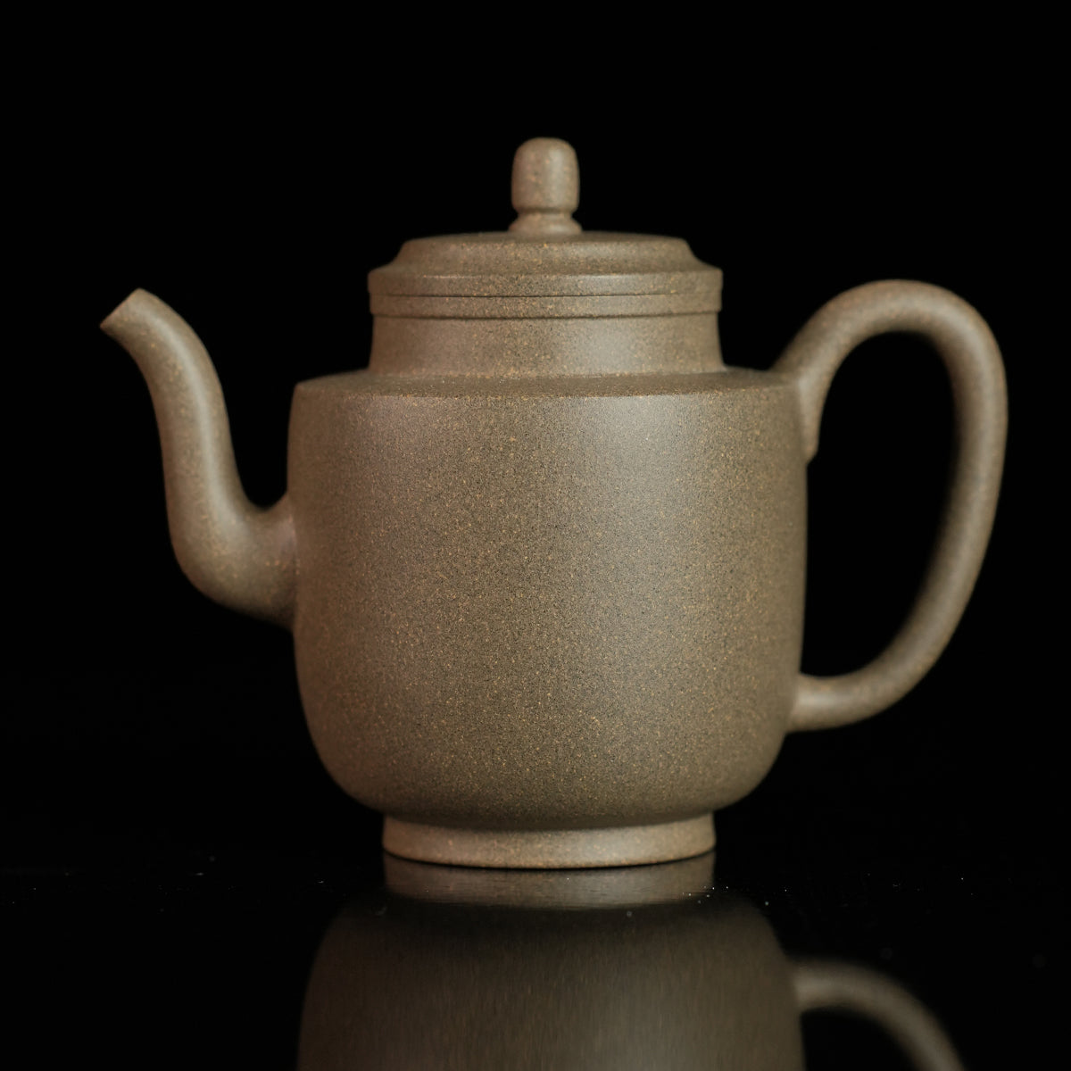 Qingduan Cinnabar Clay Zhejian Gongdeng Teapot 120cc Yixing Teapot