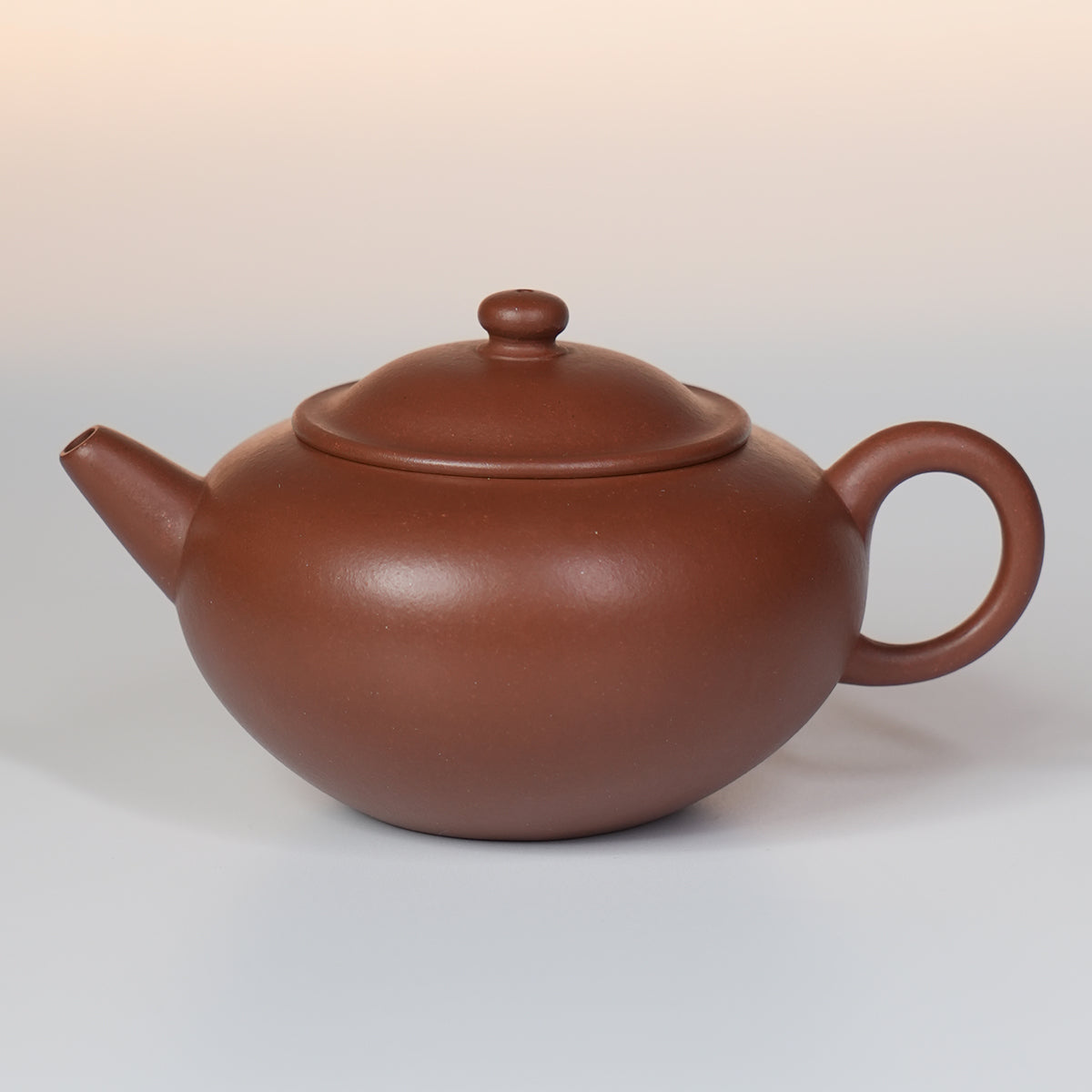 Xiaohongni Cinnabar Clay Bianzhu Teapot 150cc Yixing Teapot