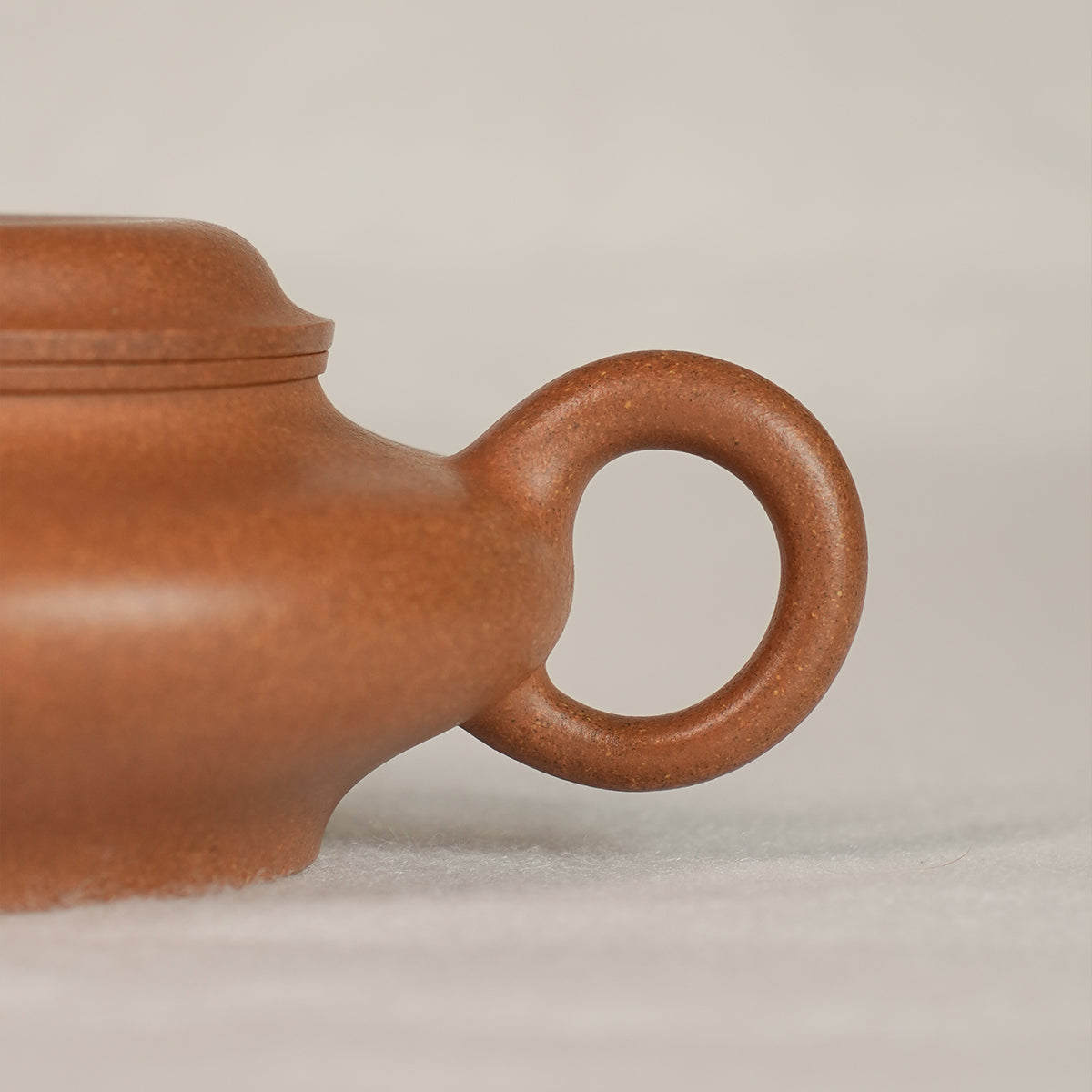 Laoduan  Cinnabar Clay Dabing Xubian Teapot 160cc Yixing Teapot