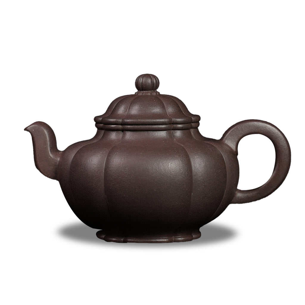 Ziqie Cinnabar Clay Jinzhou Baban  Teapot 250cc Yixing Teapot
