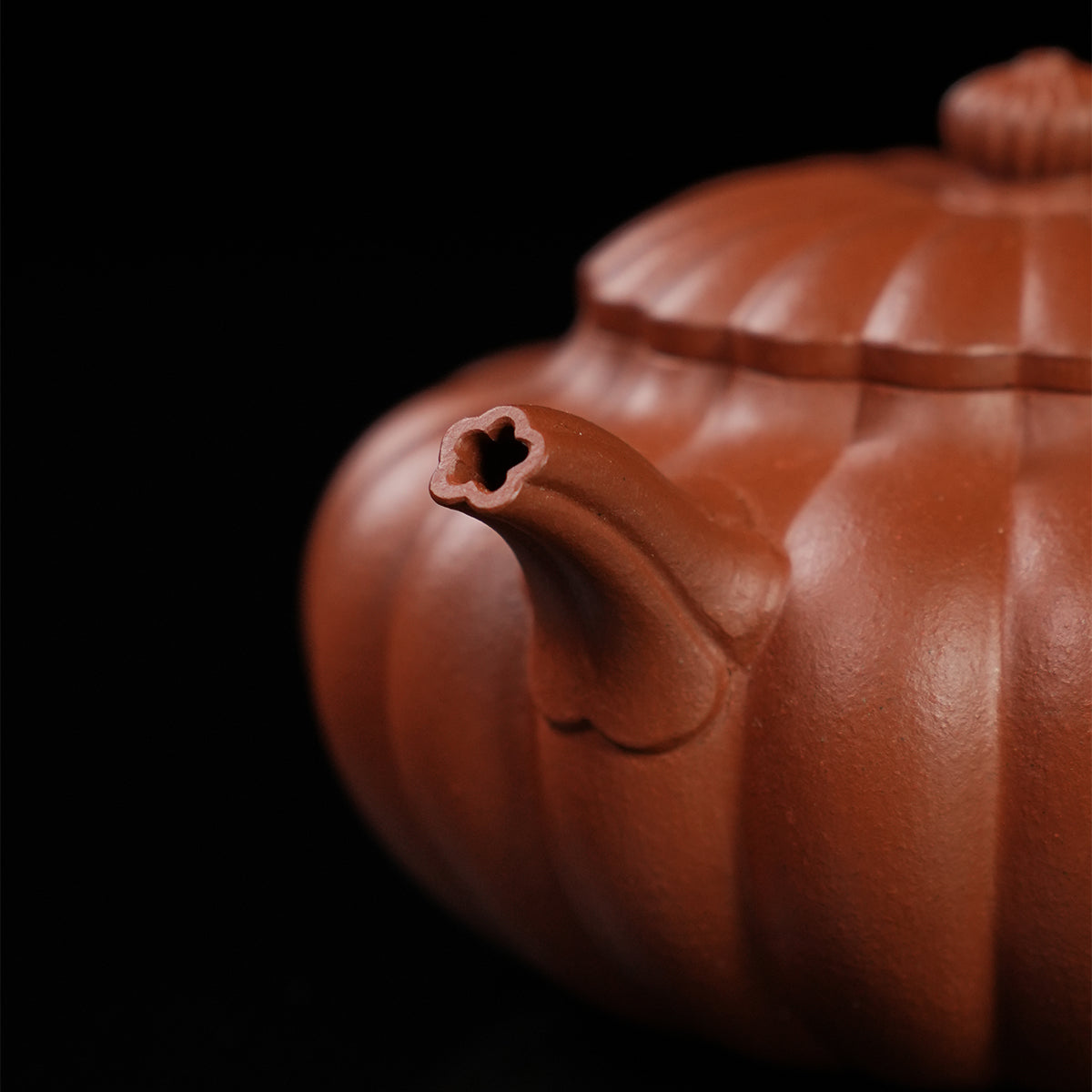 Zhuni Cinnabar Clay Juban Teapot 110cc Yixing Teapot