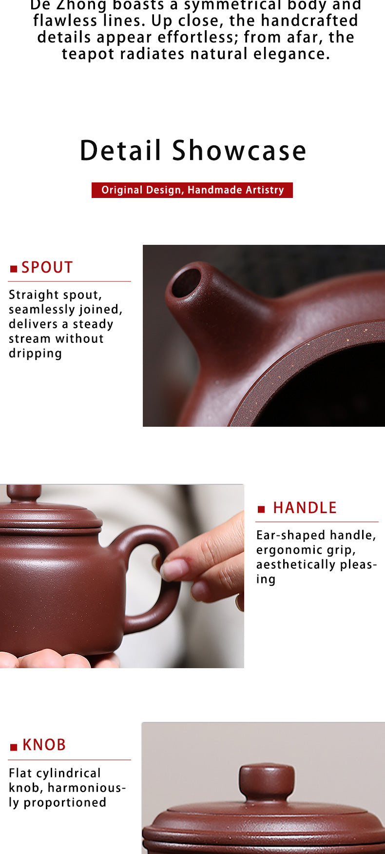 “Dezhong" Yixing Teapot 150ml