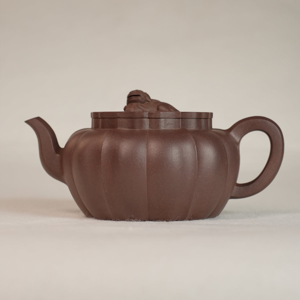 Zisha Cinnabar Clay Shideng  Teapot 360cc Yixing Teapot