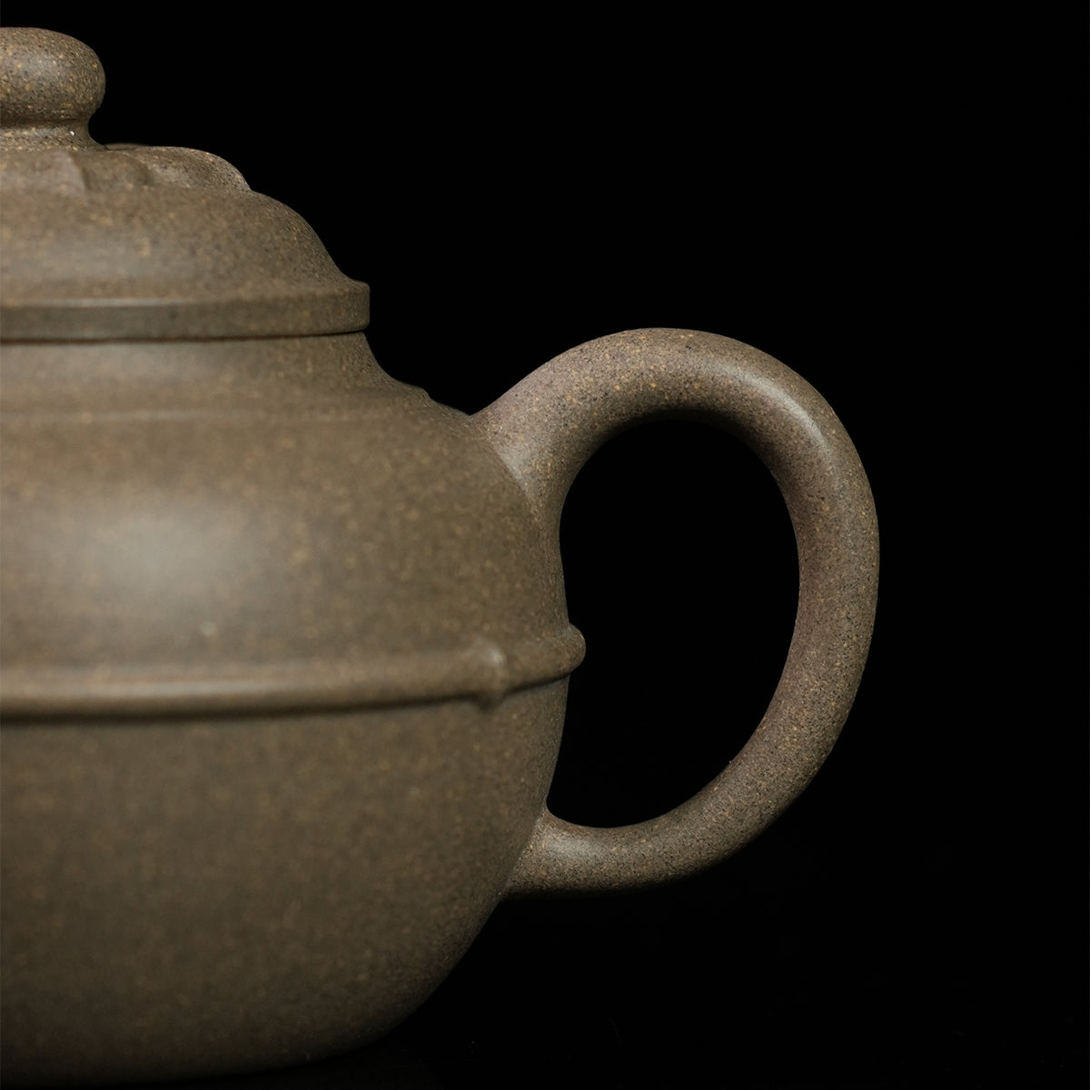 Qingduan Cinnabar Clay Lianban Zhuquan Teapot 120cc Yixing Teapot